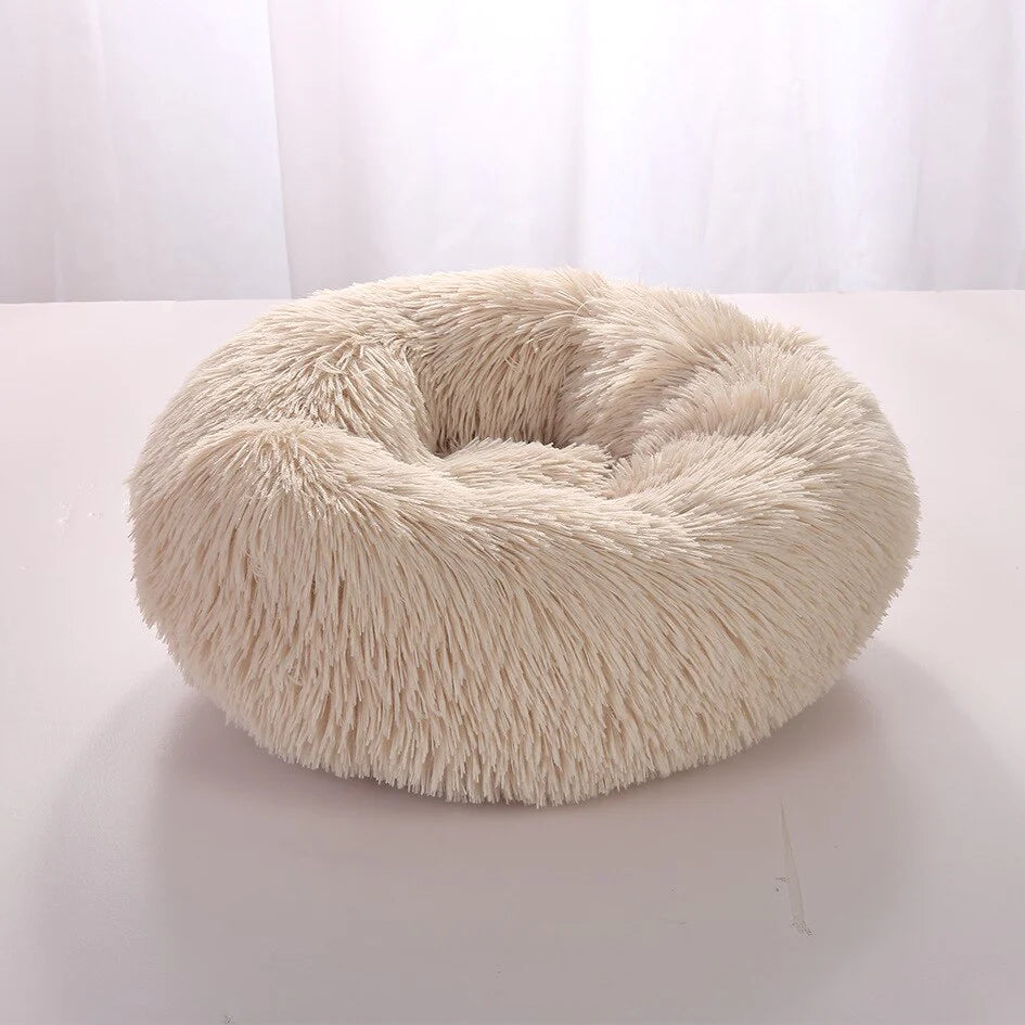 Super Soft Dog Bed Plush Cat Mat Dog Beds for Large Dogs Bed Labradors House round Cushion Pet Product Accessories