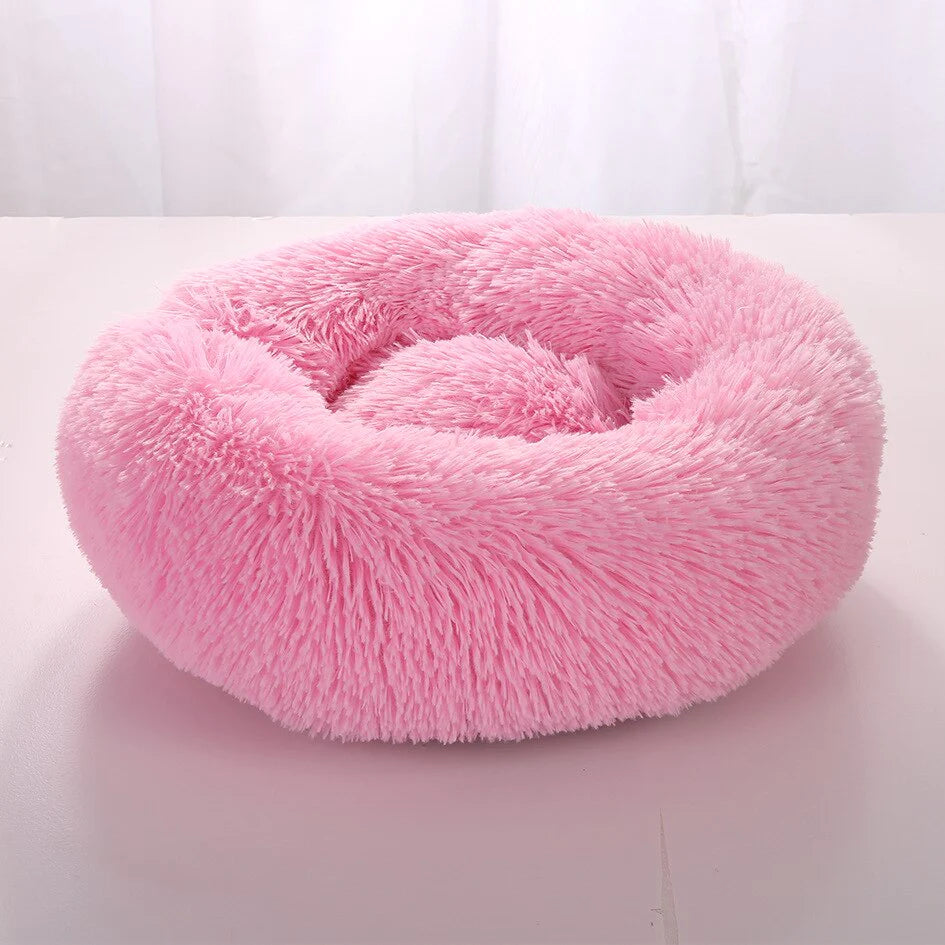 Super Soft Dog Bed Plush Cat Mat Dog Beds for Large Dogs Bed Labradors House round Cushion Pet Product Accessories