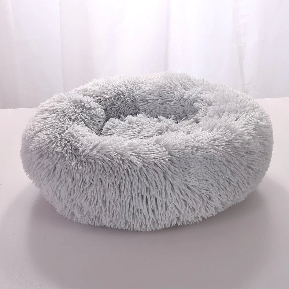 Super Soft Dog Bed Plush Cat Mat Dog Beds for Large Dogs Bed Labradors House round Cushion Pet Product Accessories