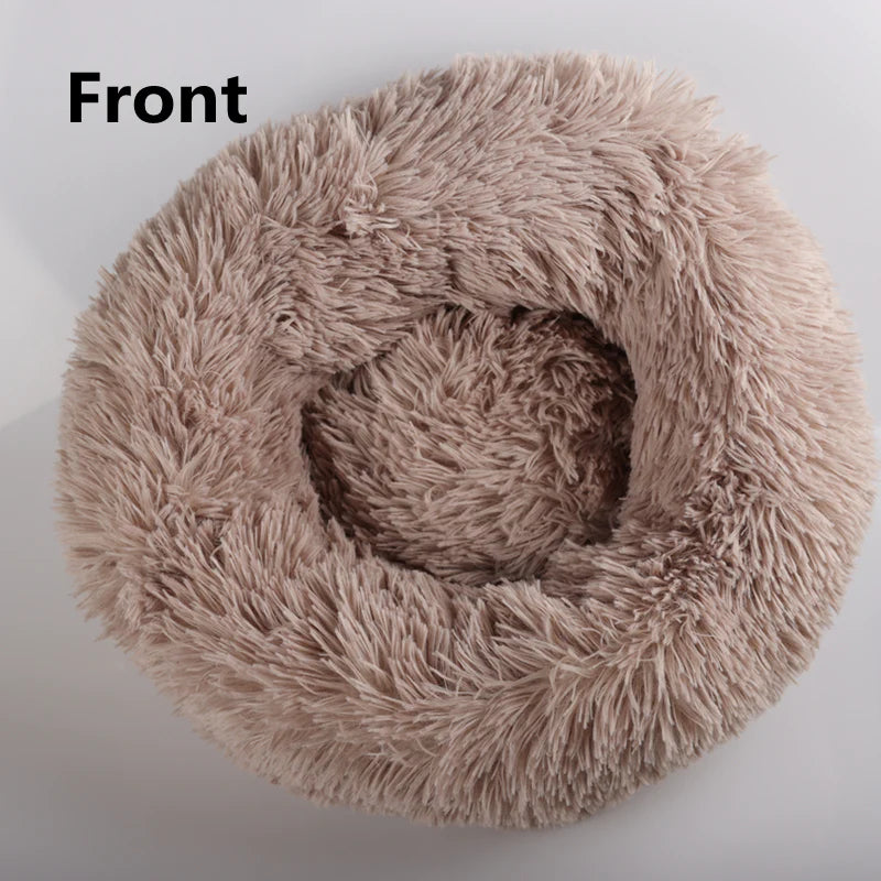 Super Soft Dog Bed Plush Cat Mat Dog Beds for Large Dogs Bed Labradors House round Cushion Pet Product Accessories