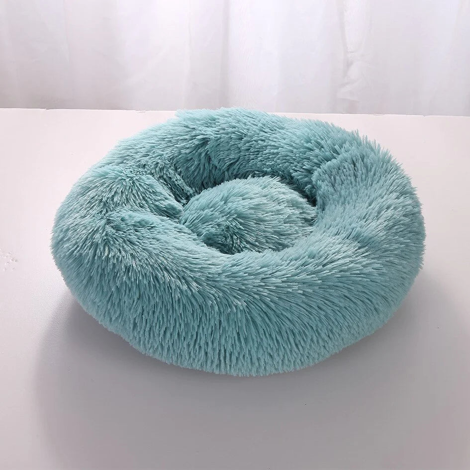 Super Soft Dog Bed Plush Cat Mat Dog Beds for Large Dogs Bed Labradors House round Cushion Pet Product Accessories