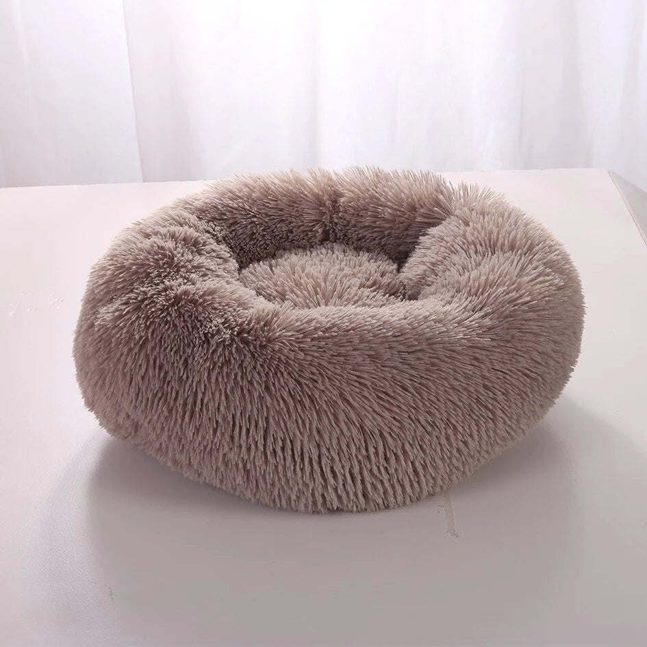 Super Soft Dog Bed Plush Cat Mat Dog Beds for Large Dogs Bed Labradors House round Cushion Pet Product Accessories